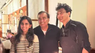 Mukesh Ambani, Isha with Vikas Khanna
