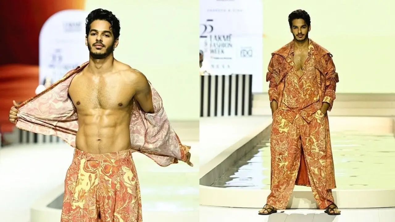 Ishaan Khattar Ramp Walk