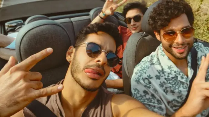 Ishaan Khatter, Siddhant Chaturvedi and Vedang Raina