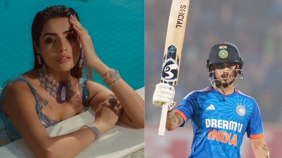 Ishan Kishan and Aditi Hundia