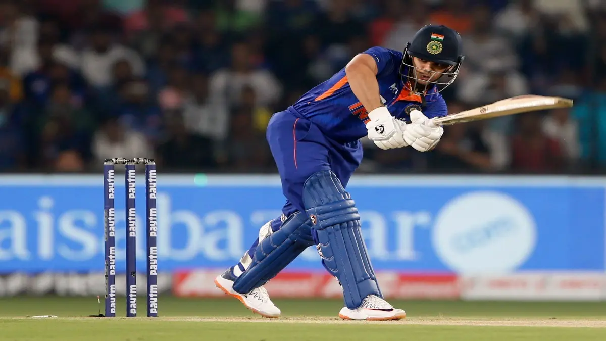 Ishan Kishan in action for India