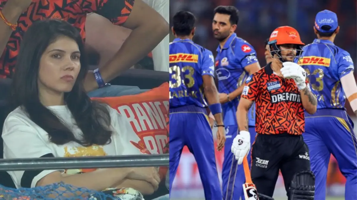 ishan kishan little mistake break Kavya Maran heart in MI vs SRH Match