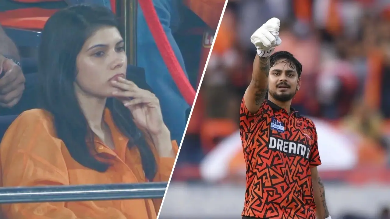 Ishan Kishan out on duck as kavya maran seen unhappy shardul thakur takes wicket srh vs lsg ipl 2025