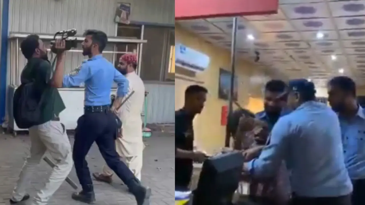 islamabad press club police attack