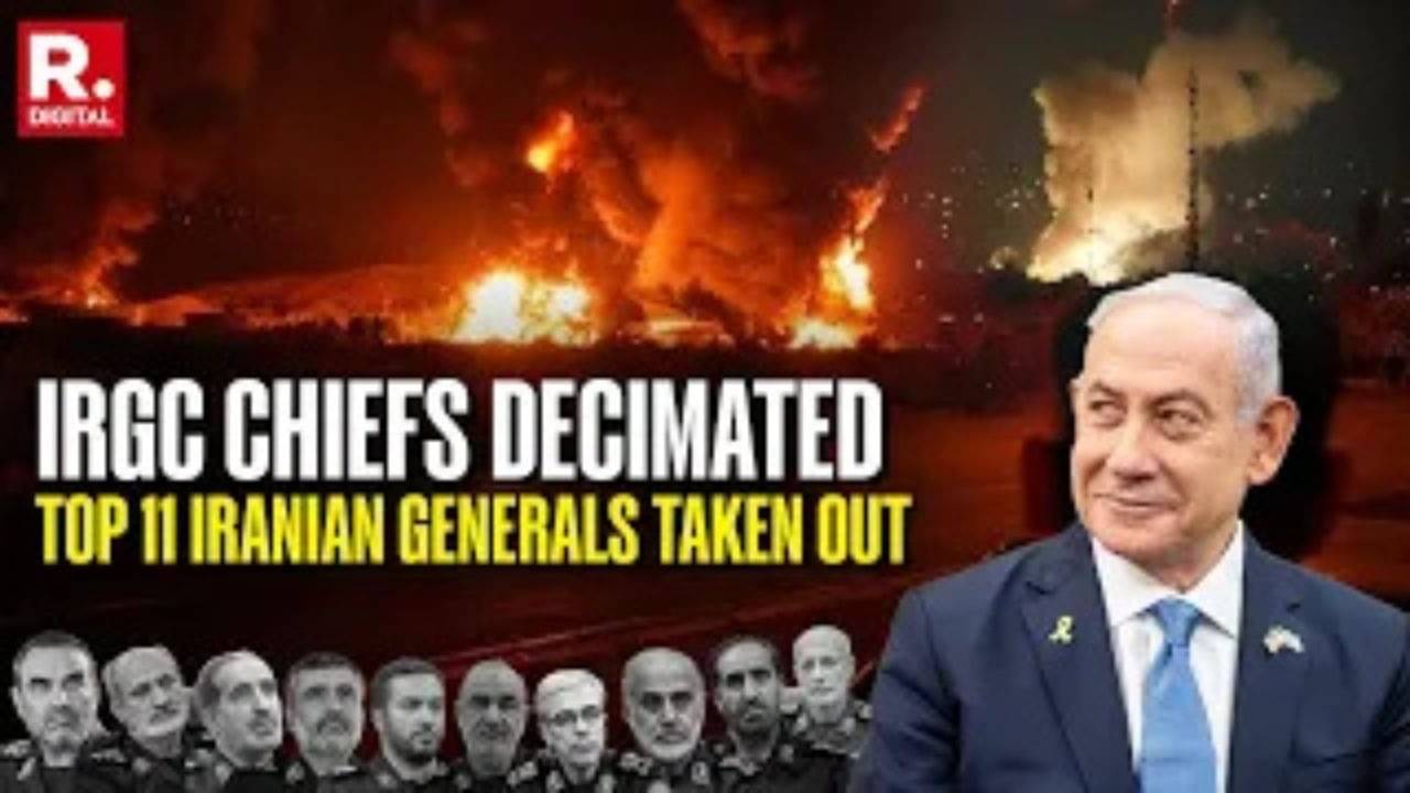 Israel-Iran War: IDF Eliminates Iran’s Top Commanders in Deadly