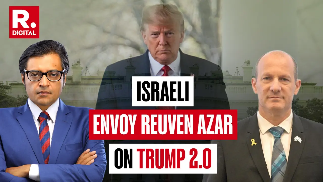Looking at Trump 2.0 Administration with Great Hope: Israeli Envoy Reuven Azar Israeli Ambassador to India Reuven Azar tells Republic the crucial role Donald Trump's second administration can play towards peace in middle east