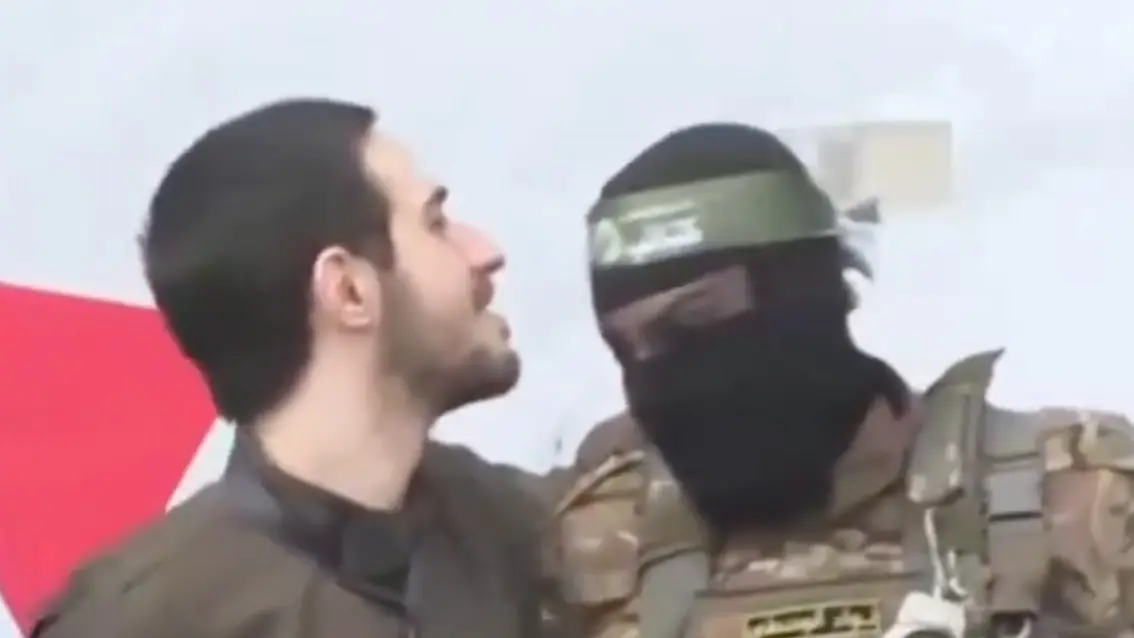 'He Was Told To Do So': Netizens Say Israeli Hostage Kissed Hamas Operative Under Pressure, Video Is Viral Israeli hostage Shem Tov, Hamas