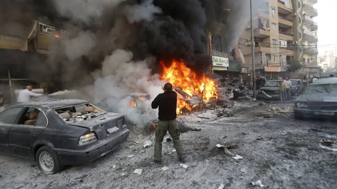 Israeli Military strikes Hezbollah weapon depots in Lebanon's Tyre