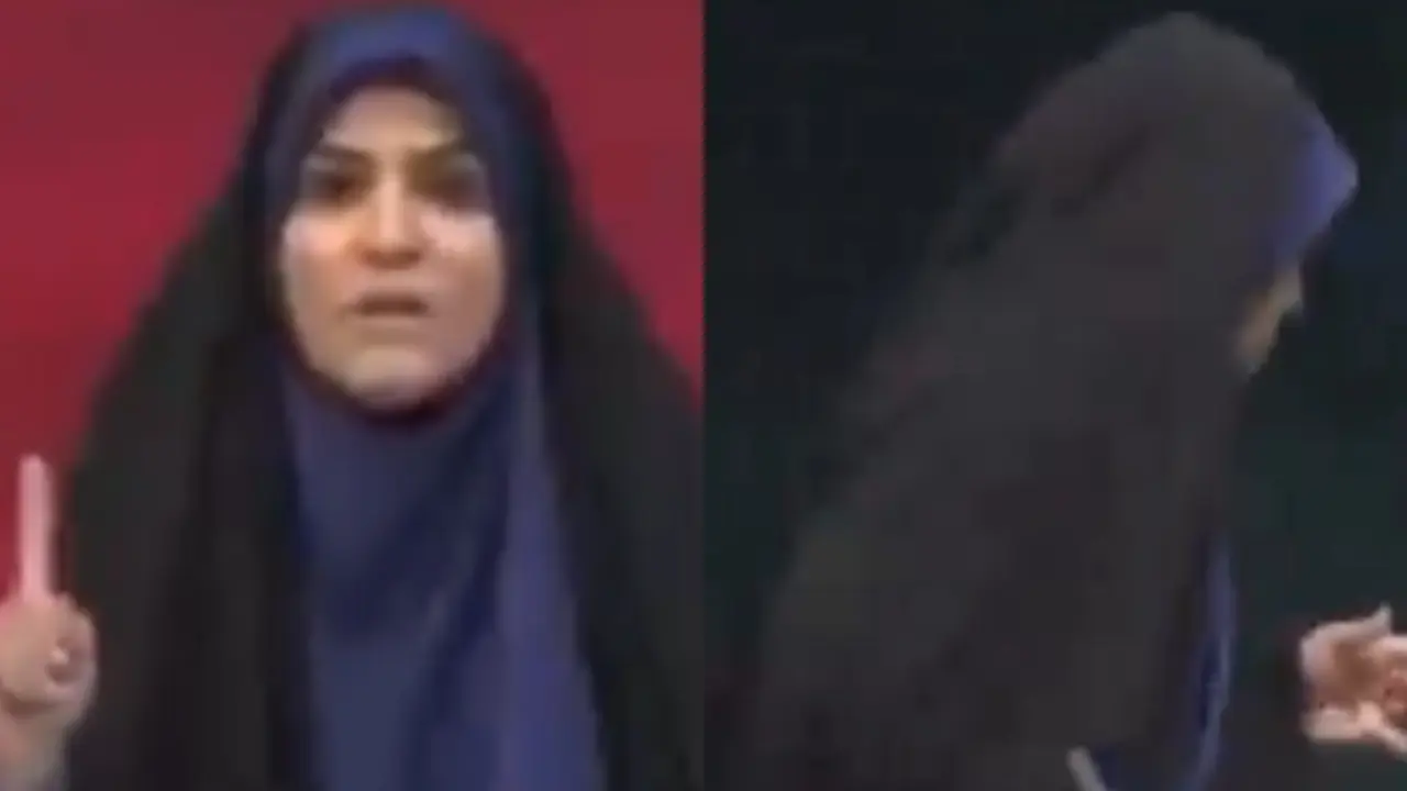 Israeli Missile Hits Iran's State TV IRIB During LIVE Show