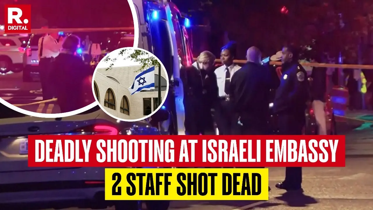 2 Israel Embassy Staff Killed in Washington, Suspect Shouted 'Free Palestine' Israeli Shooting