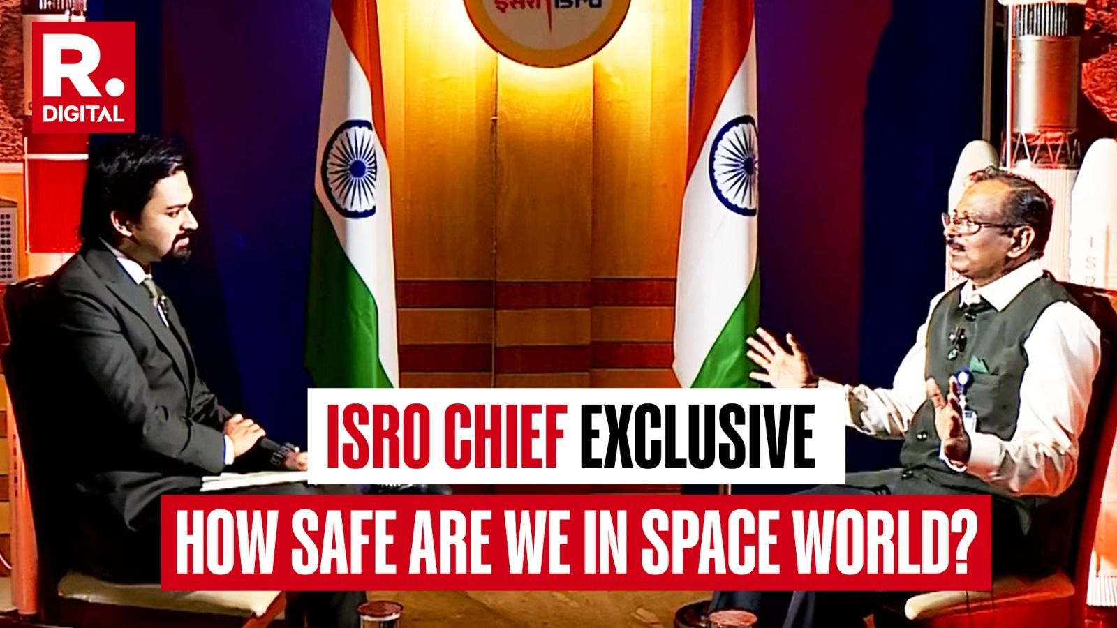 How Safe Are We In Space World?: ISRO Chairman Dr V Narayanan Responds ...