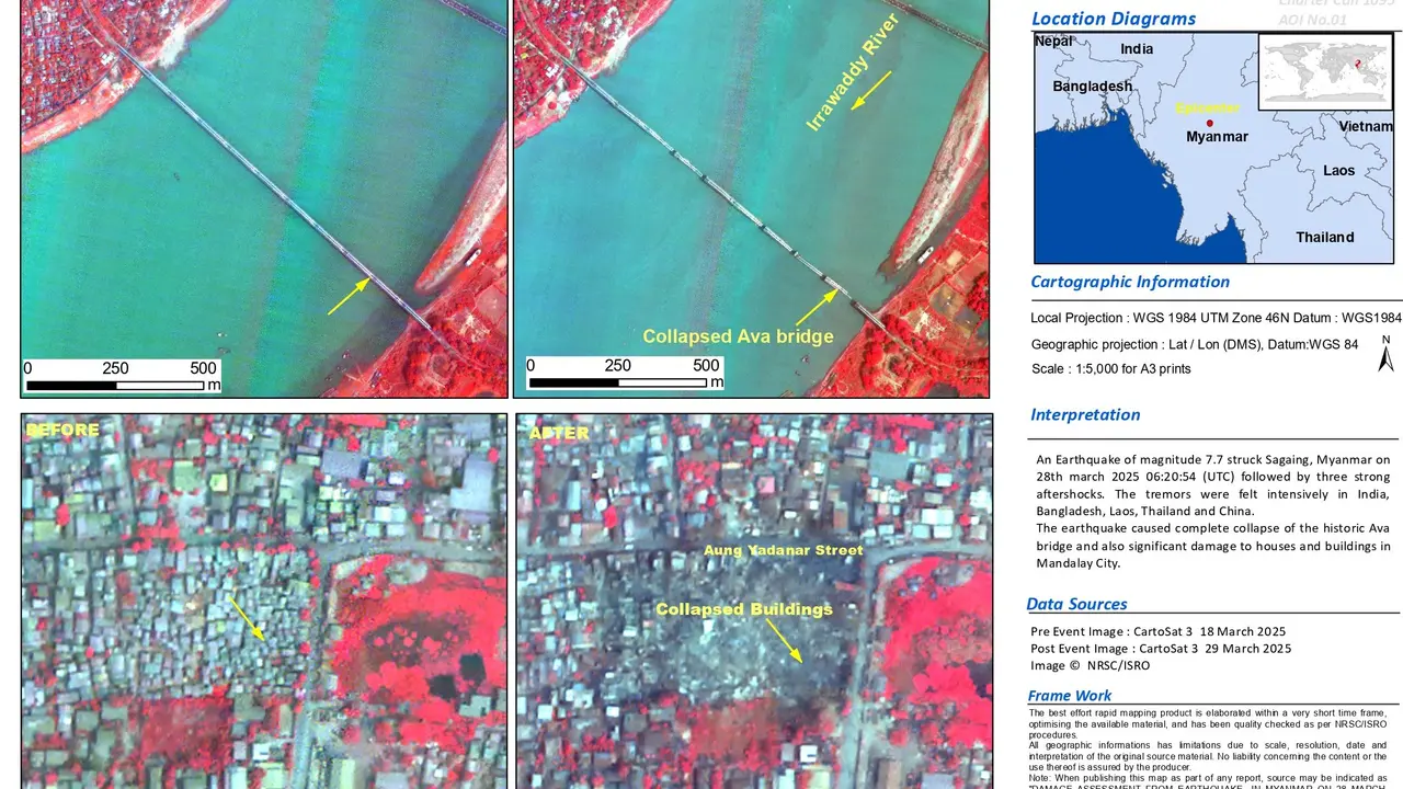 ISRO released pictures