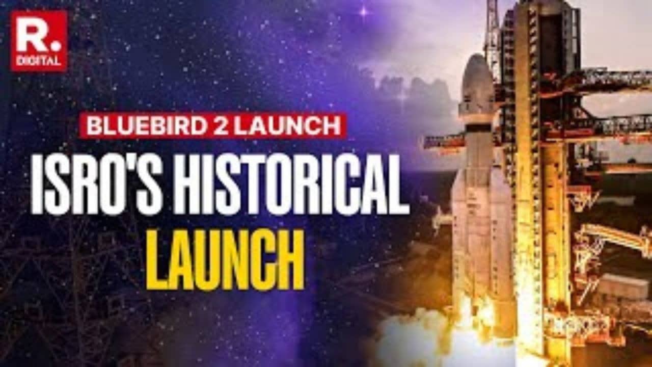 ISRO Successfully Launches 'Bahubali' BlueBird Block-2 Spacecraft 