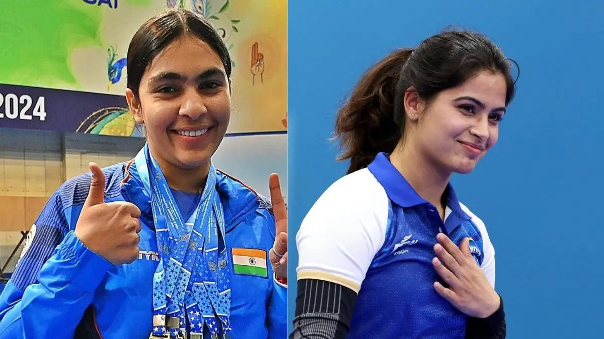issf world cup lima suruchi singh bags gold medal manu bhaker wins silver beat china shooter