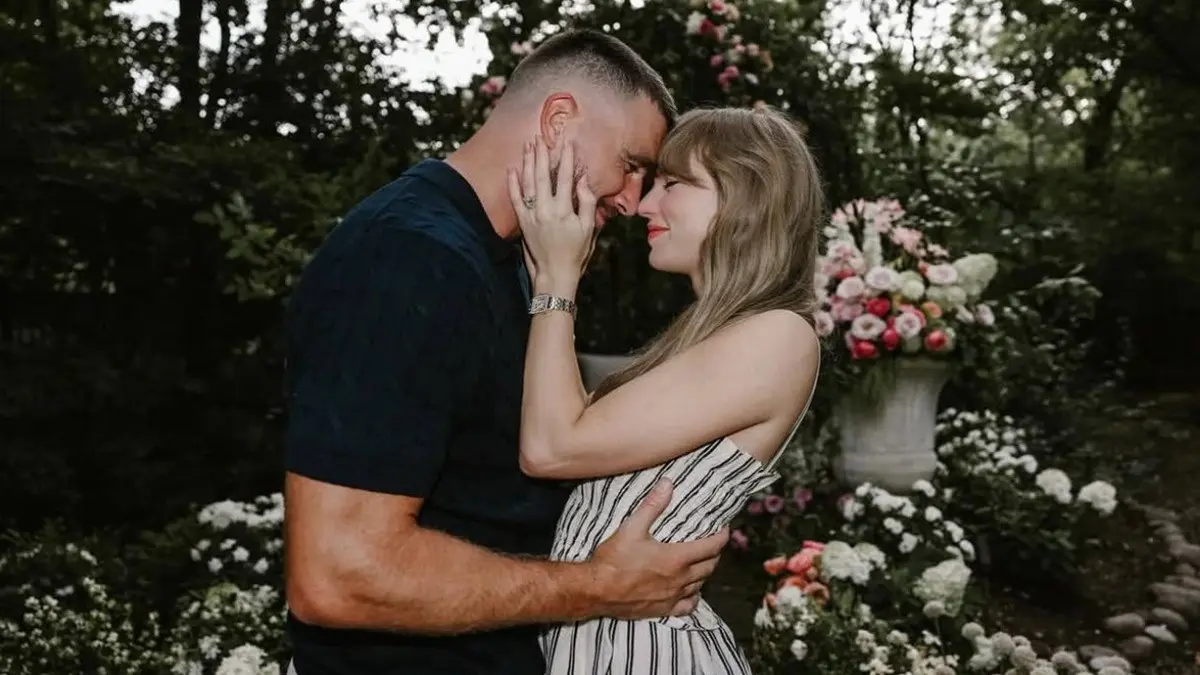 ‘It's a Love Story’: Taylor Swift And Travis Kelce Announce Engagement In Sweet Instagram Post