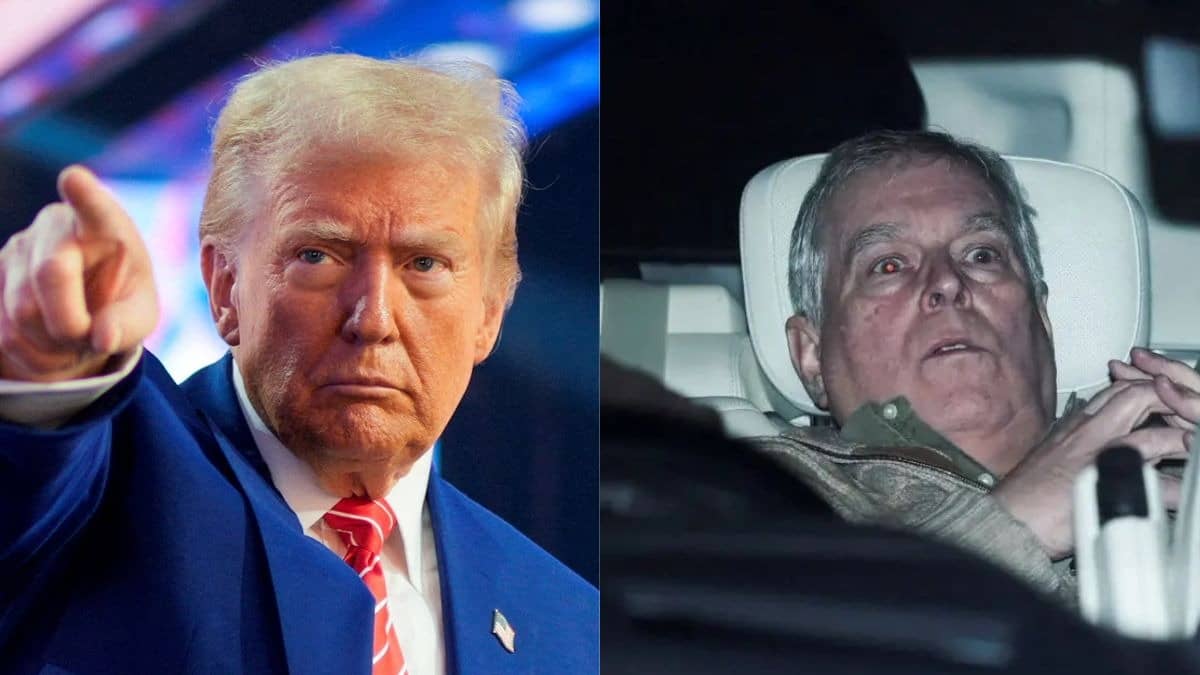 "It's a shame": Trump on ex-Prince Andrew's arrest over Epstein files probe
