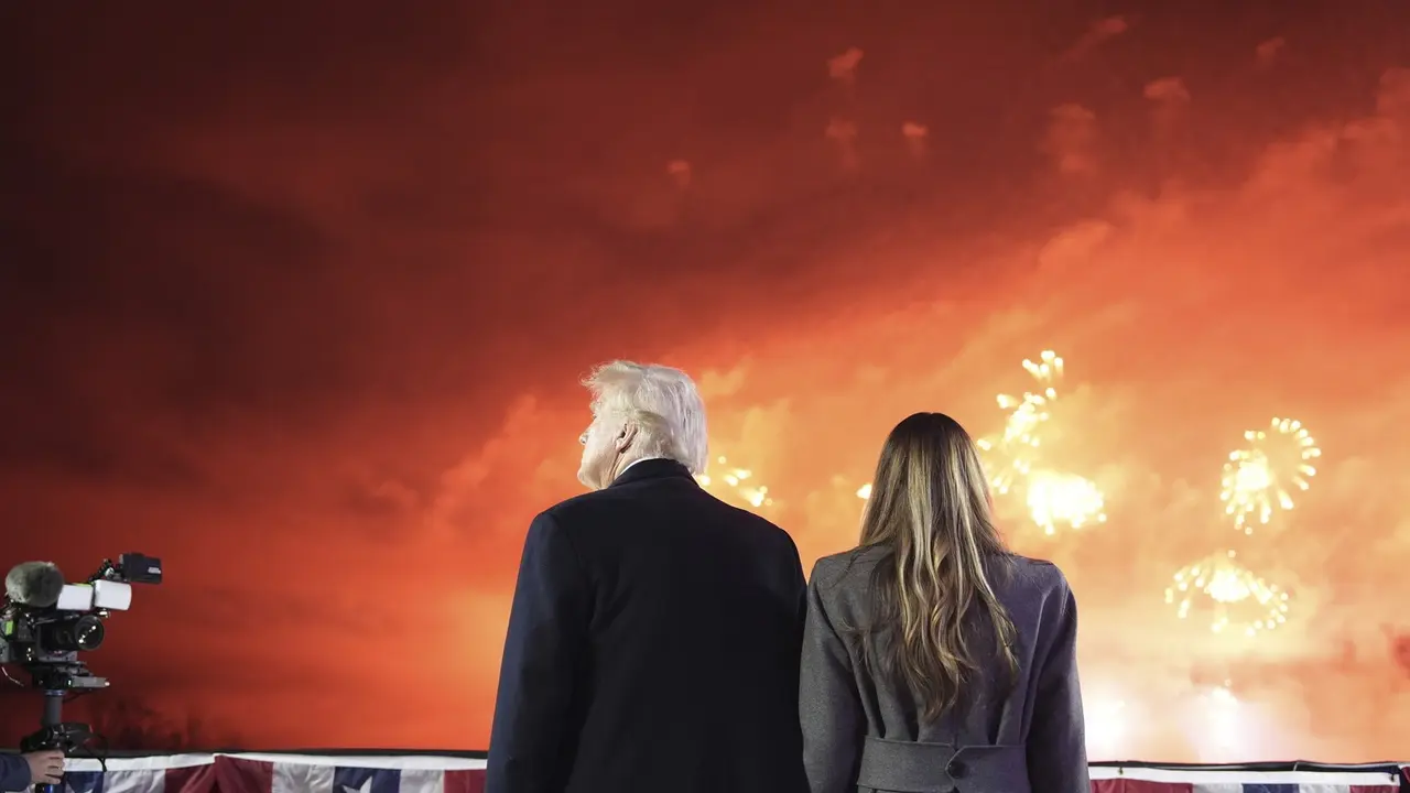 It's inauguration eve and Trump is ready to revel in his return to power