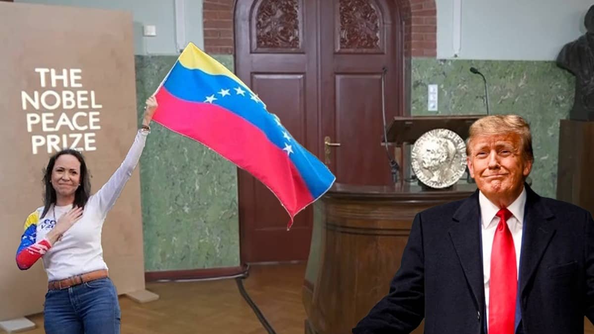 'It Will Be a Great Honour': Trump 'Looks Forward' to Accepting 2025 Nobel Peace Prize Personally From Winner Maria Corina Machado