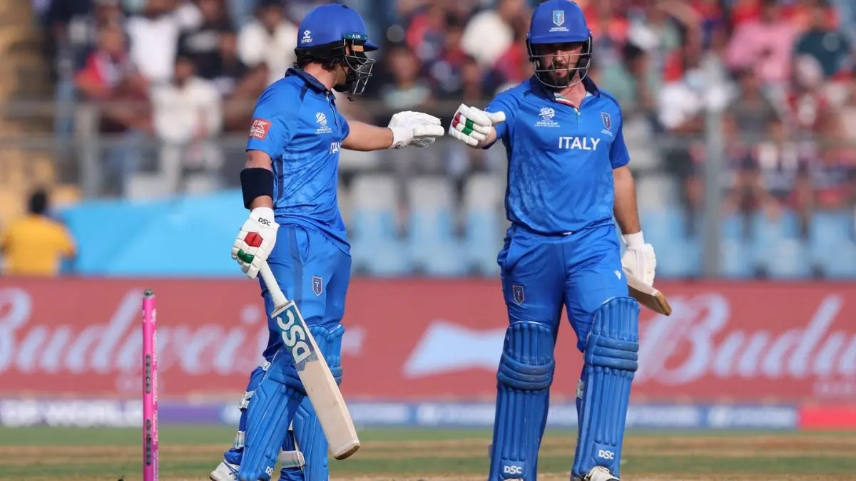 NEP vs ITA T20 World Cup: 2 सगे भाइयों ने टी20 वर्ल्ड कप में मचाई तबाही, रचा इतिहास; इटली ने नेपाल को 10 विकेट से रौंदा Italy beat Nepal by 10 wicket
