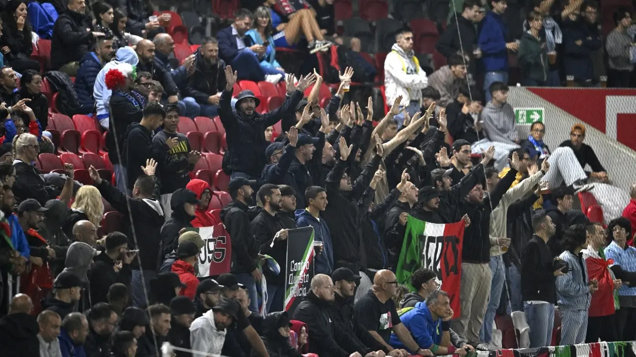 Italy fans' symbolic protest during Israel anthem at Nations League in Hungary sparks controversy Italy fans' symbolic protest during Israel anthem at Nations League in Hungary sparks controversy