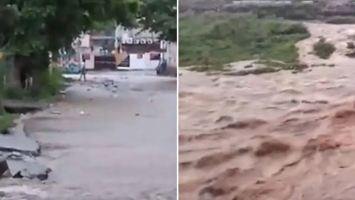 J-K: Heavy Rain Triggers Flood-like Situation And Landslides In Rajouri; Schools Closed, Administration On High Alert J-K: Flood-like Situation In Rajouri Due To Heavy Rain, Schools Closed, Administration On High Alert