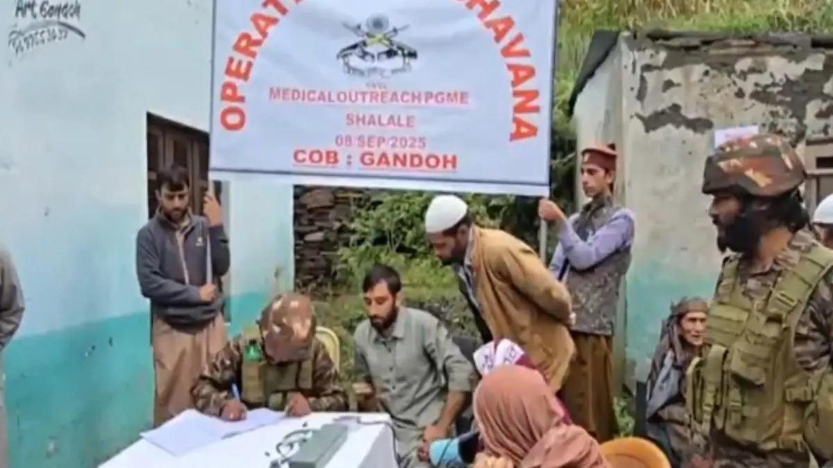 Indian Army Organises Five-Day Free Medical Camp in J&K's Doda Under Operation Sadbhavana Indian Army organises five-day free medical camp in Doda's Bhalesa under Operation Sadbhava