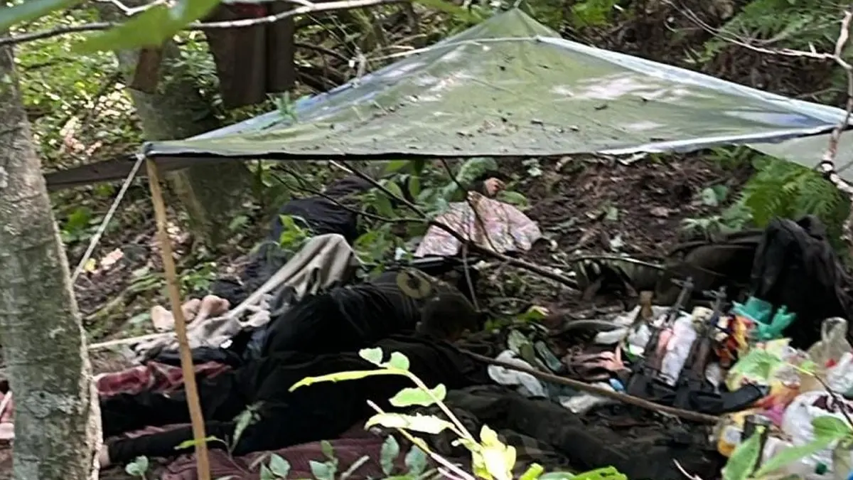 J-K: 'Operation Mahadev' Underway, First Picture Of Terrorist Hide Out Released