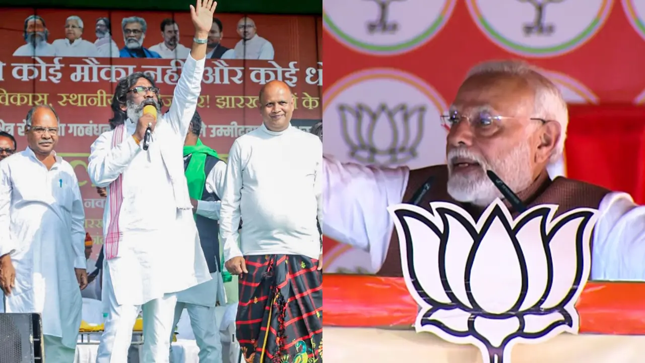 Jharkhand Elections: BJP vs JMM as Second Phase Voting Underway Across 38 Constituencies J'khand Assembly Polls LIVE: Voting Begins For 38 Seats in Second Phase