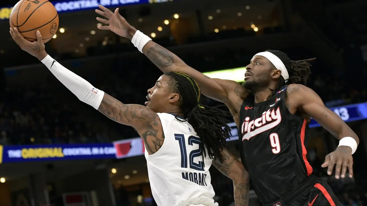 Morant Finishes With 22 Points And 11 Assists In His Return As Grizzlies Beat Trail Blazers 123-98 Ja Morant