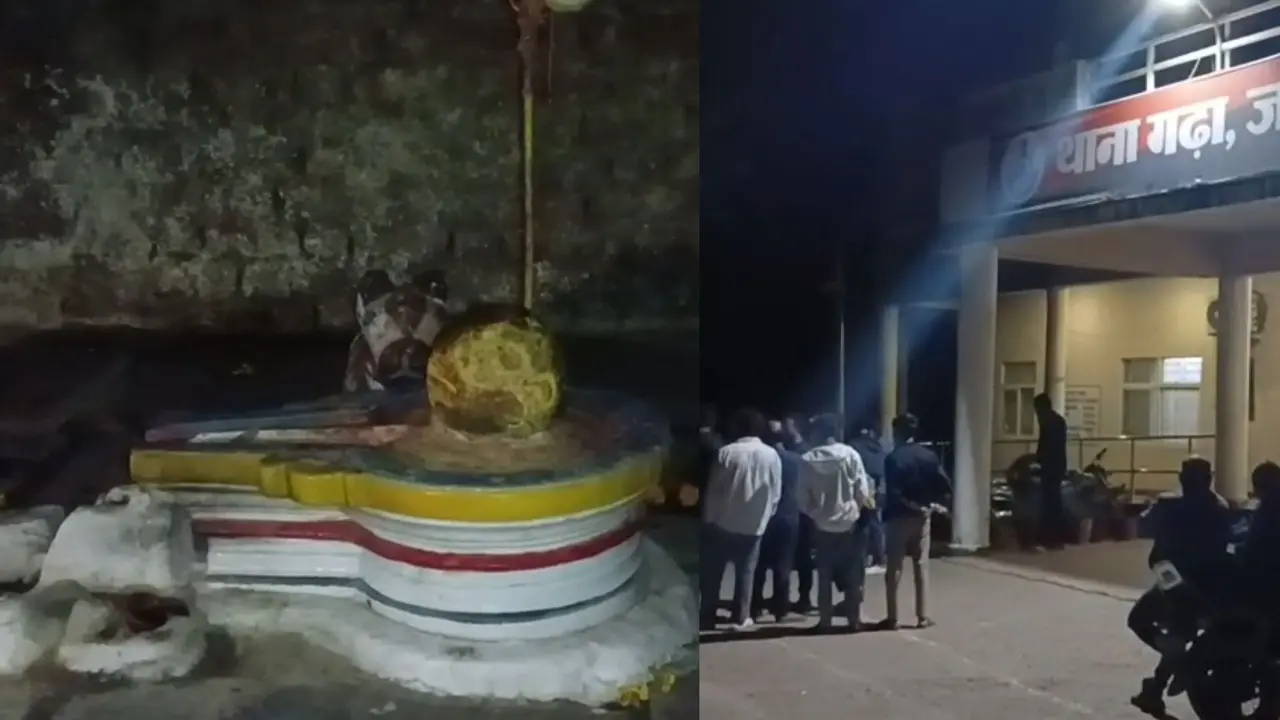 MP: नशे में धुत रिजवान ने पहले किया शिव मंदिर में पेशाब, फिर शिवलिंग के पास सो गया, मचा बवाल; अब होगा शुद्धिकरण jabalpur drunk muslim man name rizwan allegation urinated shiv temple