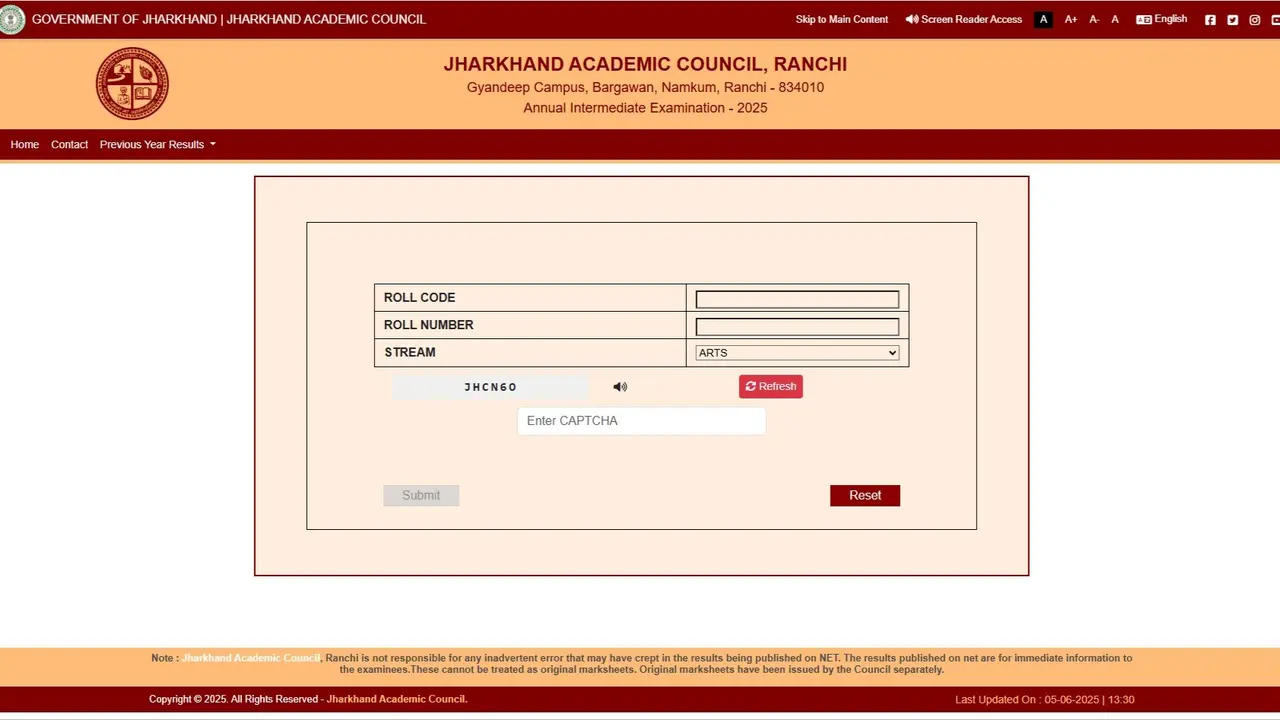 JAC Class 12th Arts Result 2025 Declared at jacresults.com, Check Overall Pass Percentage, District Wise Performance JAC Class 12th Arts Result 2025 Declared at jacresults.com, Check Overall Pass Percentage, District Wise Performance