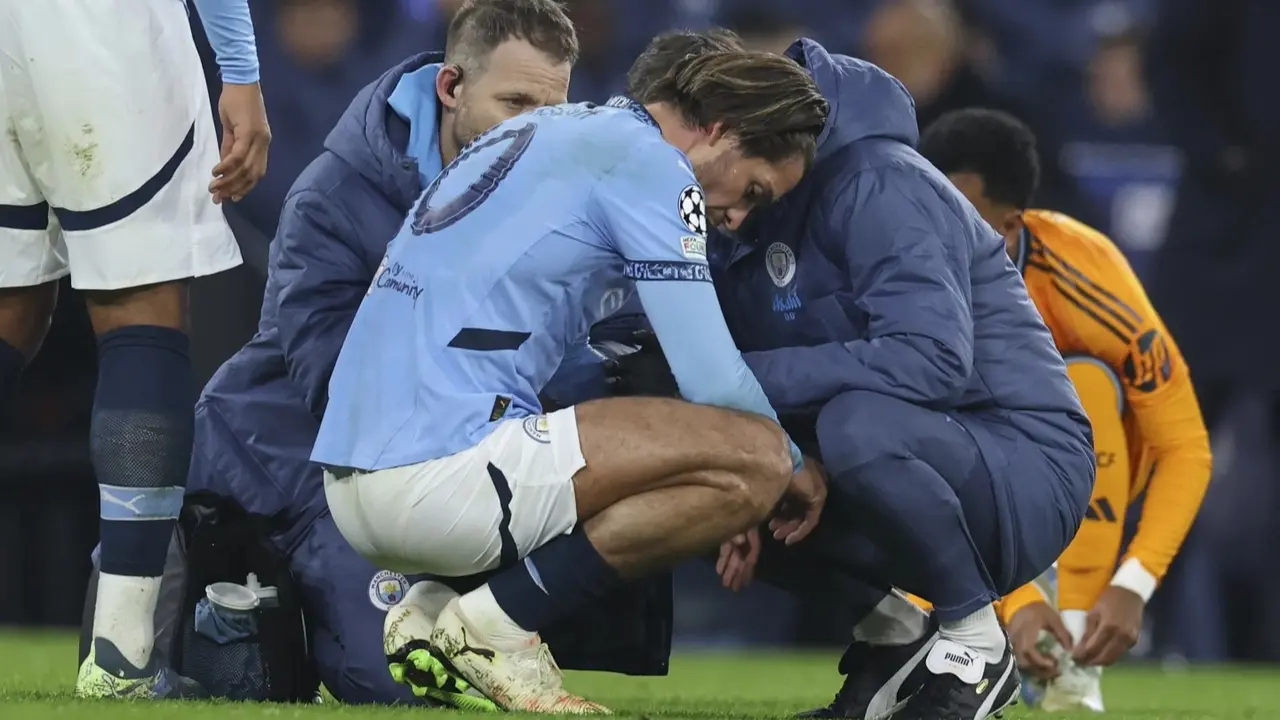 Big Blow To Pep Guardiola And Manchester City Ahead Of Second Leg Against Real Madrid As Star Player Gets Injured Jack Grealish