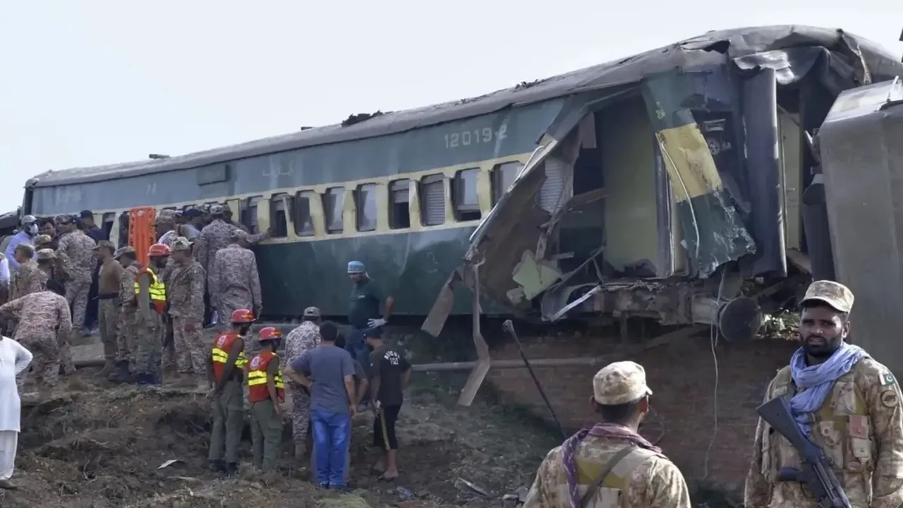 Jaffar Express derailed again as explosion hits Pakistan train