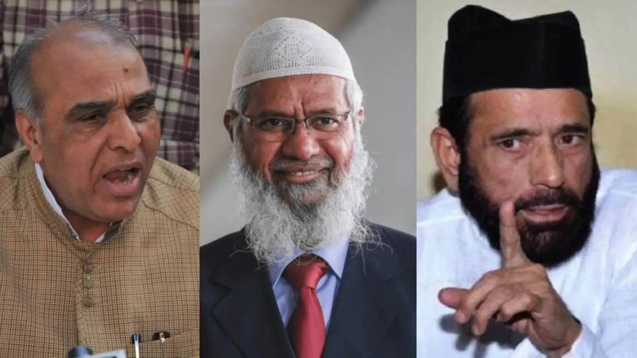 Jagdambika Pal, Zakir Naik and Maulana Tauqeer Raza