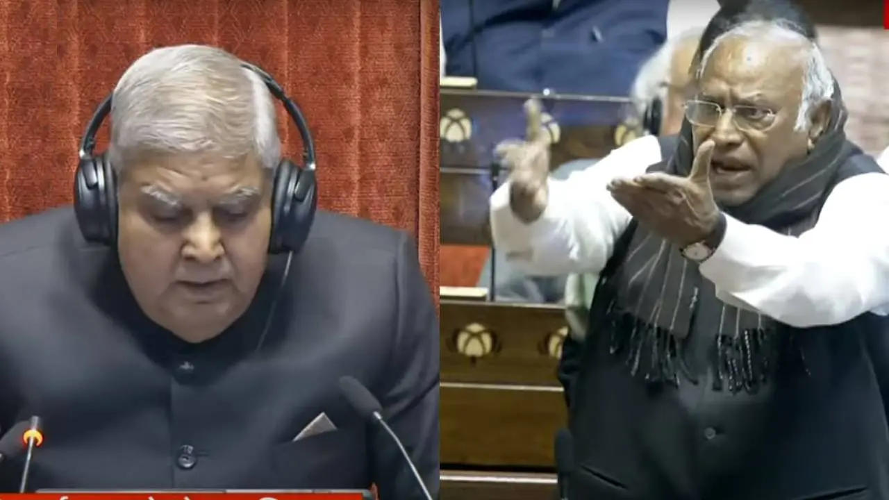 Jagdeep Dhankar Vs Mallikarjun Kharge