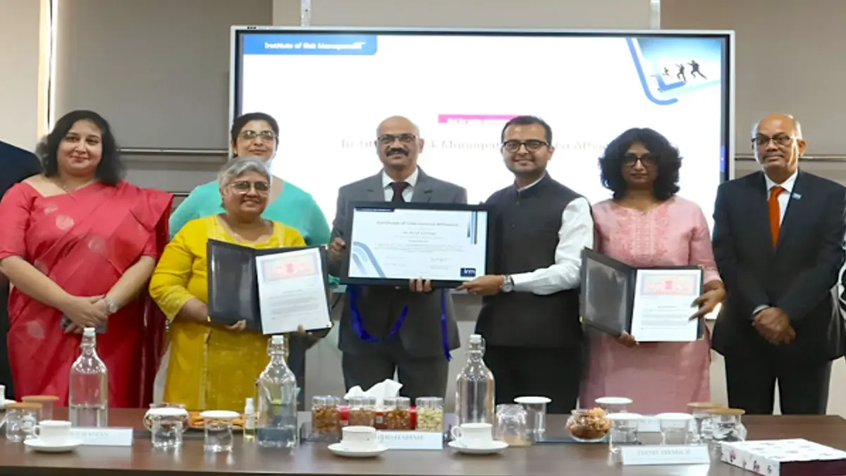 Jai Hind College Earns The Prestigious Certificate Of International Affiliation From The IRM’s India Affiliate Jai Hind College Earns The Prestigious Certificate Of International Affiliation From The IRM’s (HQ:UK) India Affiliate