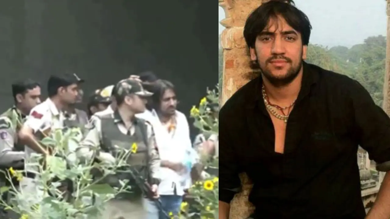 Jailed gangster Neeraj Bawania custody parole brought to hospital in Delhi to meet his wife