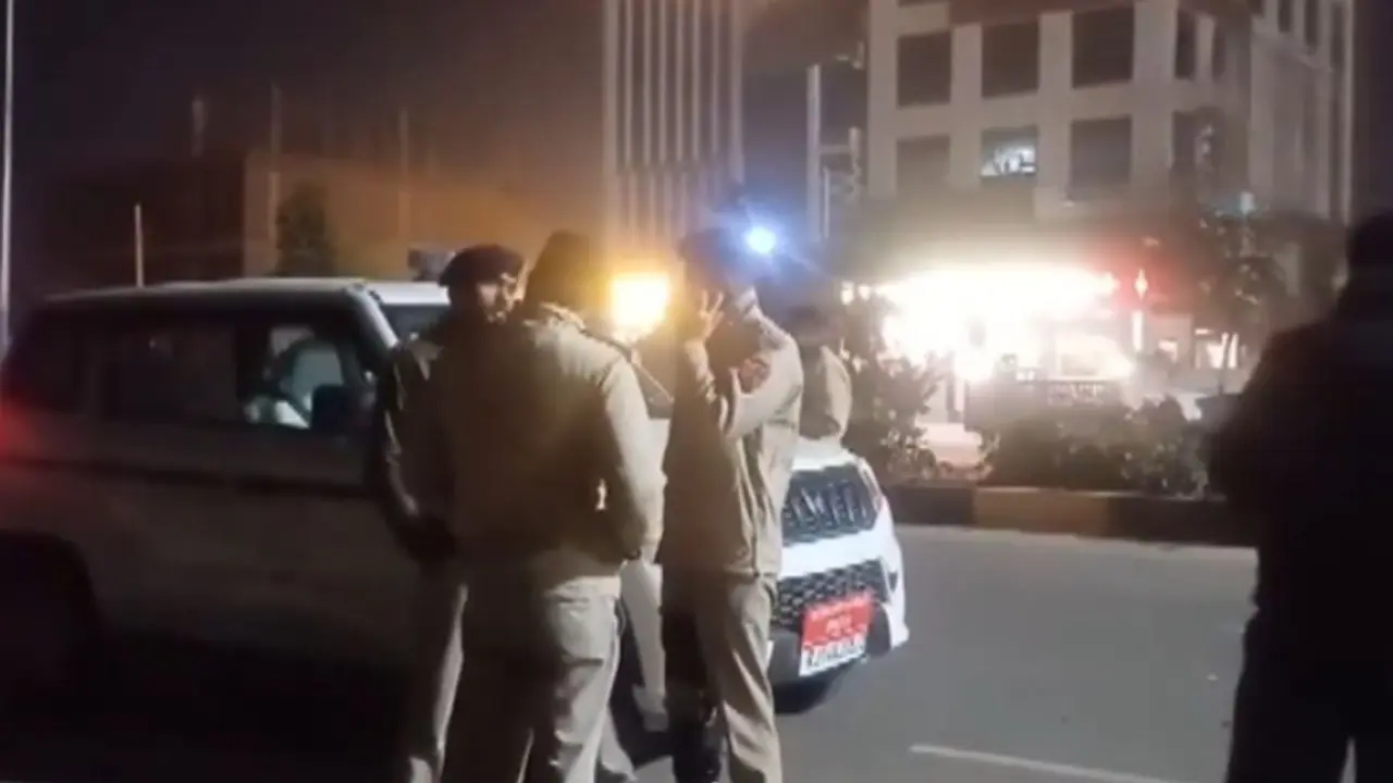 Jaipur audi car accident