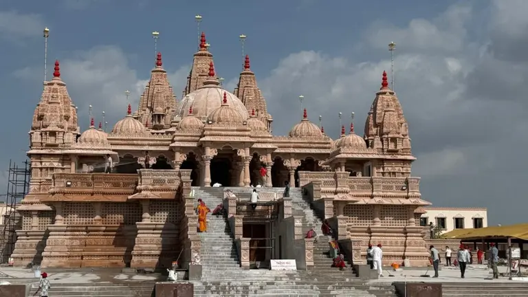 In Pictures: Jodhpur's New Swaminarayan Mandir Is An Architectural Marvel Carved In Stone & Adorned With Ancient Wisdom Jodhpur Swaminarayan Temple