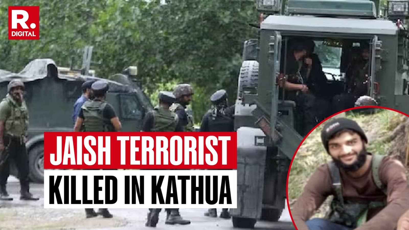Jaish-e-Mohammed Terrorist Killed In Encounter With Security Forces In J&K's Kathua