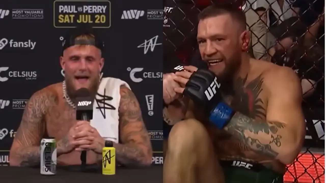 Jake Paul Mocks Conor McGregor With 'Scared of Fighting Me' Claim After Knocking Out Mike Perry Jake Paul mocks Conor McGregor