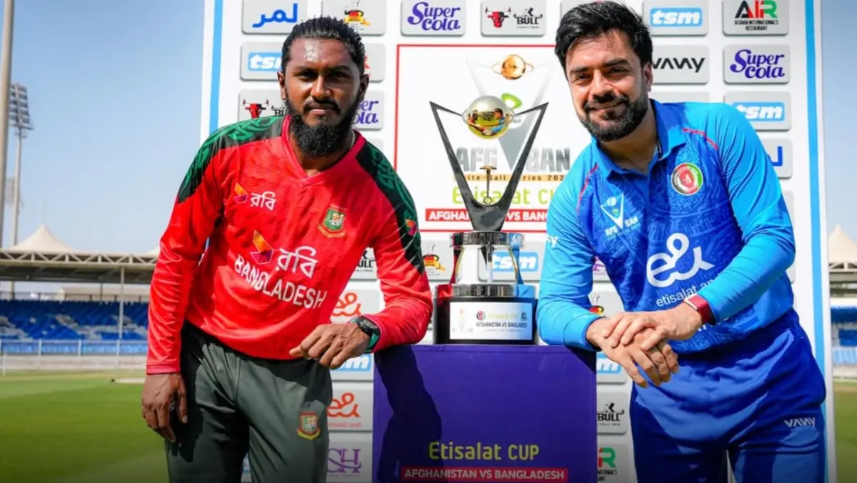 Afghanistan vs Bangladesh: From Squads, Fixtures To Head-To-Head Records, Here's All You Need To Know Jaker Ali and Rashid Khan