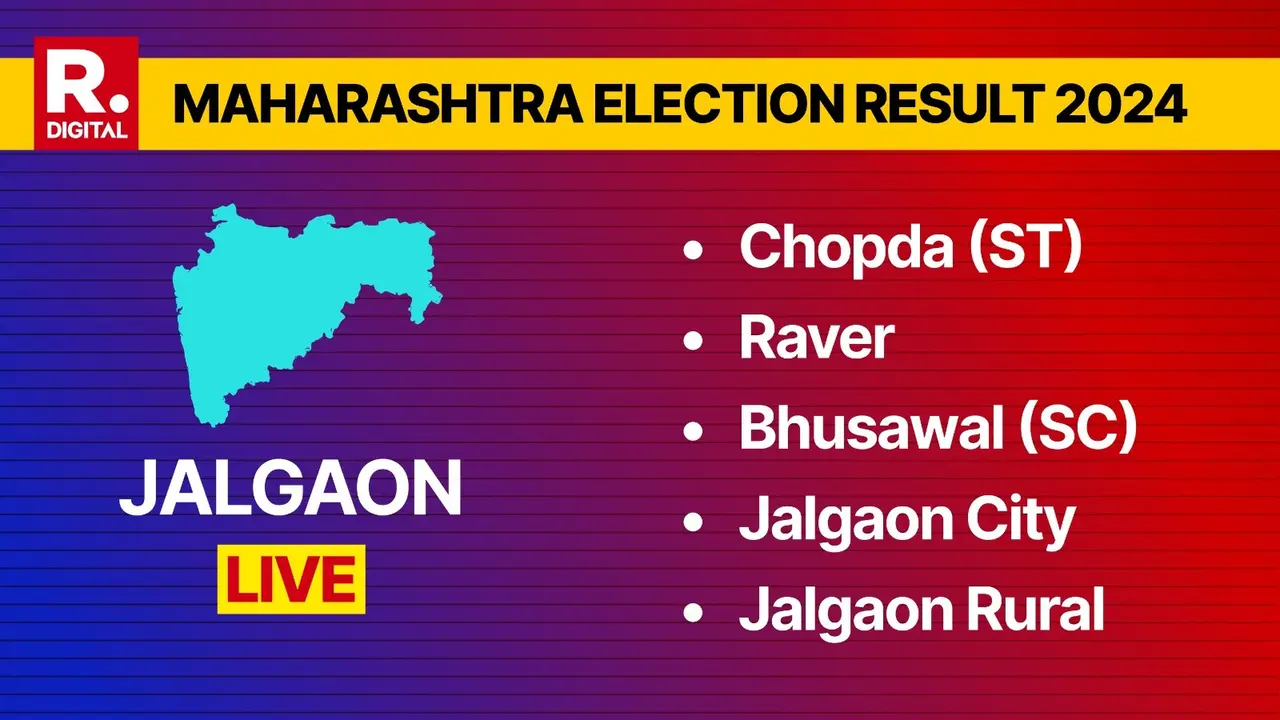 Jalgaon Assembly Election Results LIVE: Check Constituency-Wise Winners Jalgaon Assembly Election Result