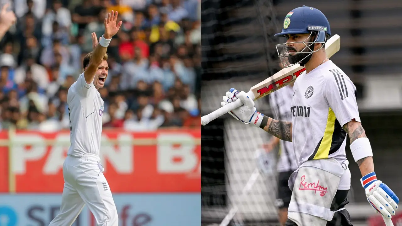 James Anderson, Virat Kohli