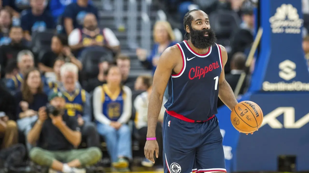 Clippers hold off Warriors as Stephen Curry goes down injured James Harden