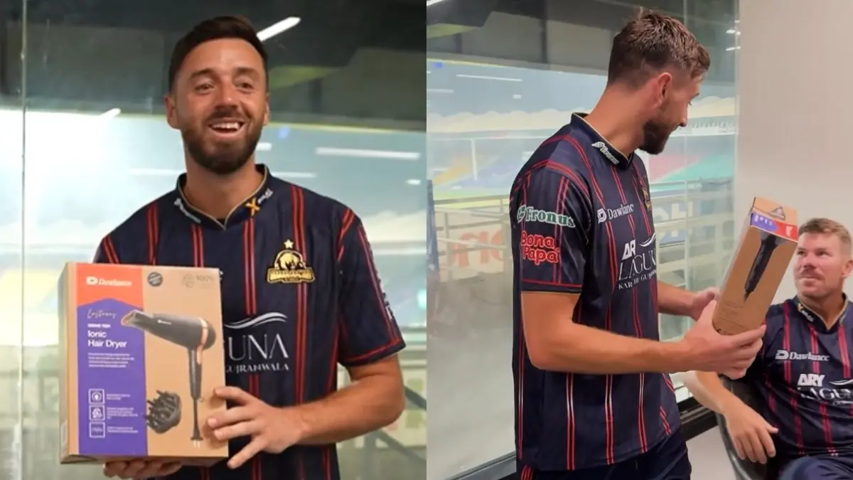 James Vince Gets Hair Dryer