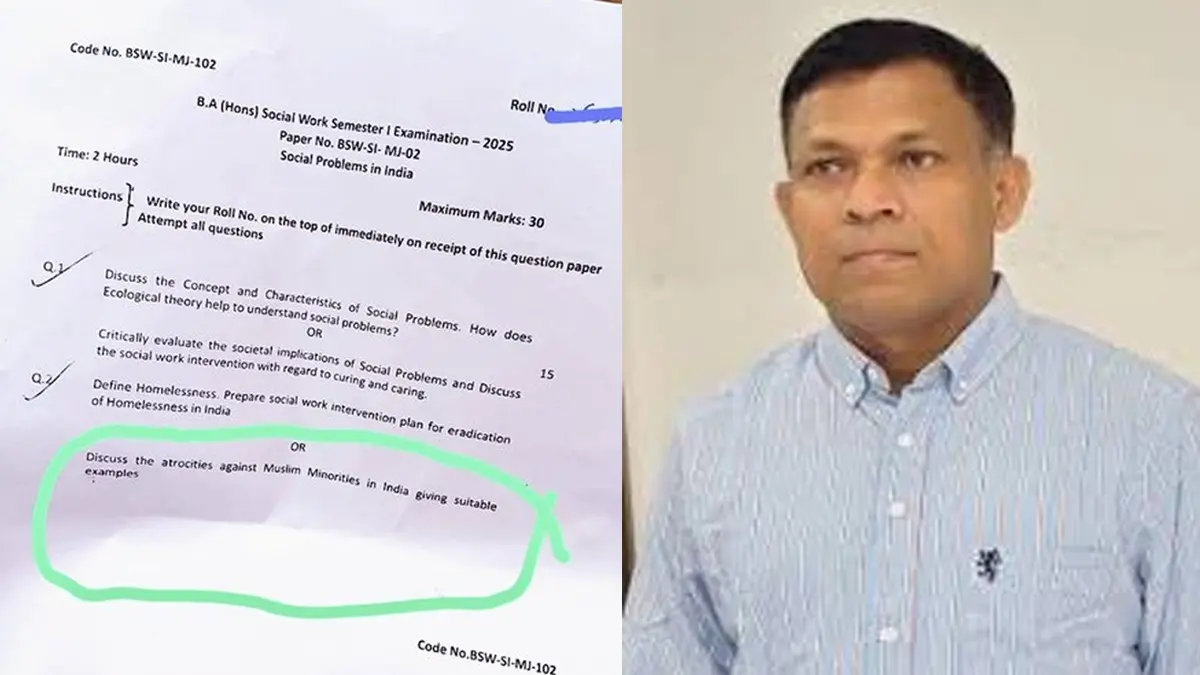 Jamia Millia Islamia Suspends Professor After Controversial Exam Question on ‘Atrocities Against Muslims’