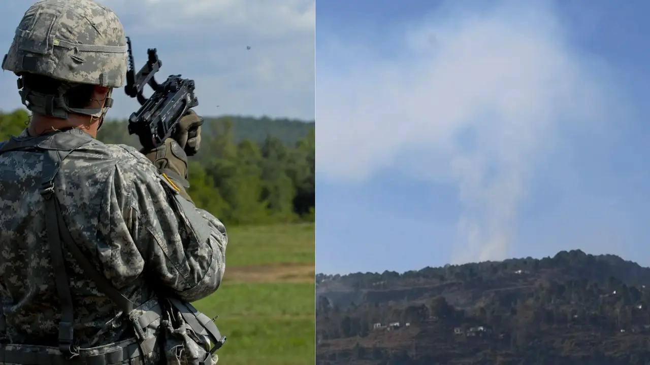 jammu Kashmir Multiple landmines explode LoC Poonch balakot from Pakistan side Indian Army on alert