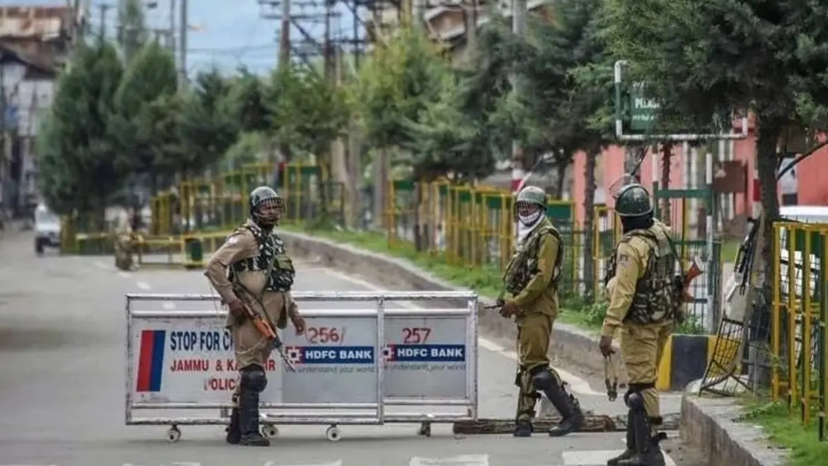 Jammu Police Raid