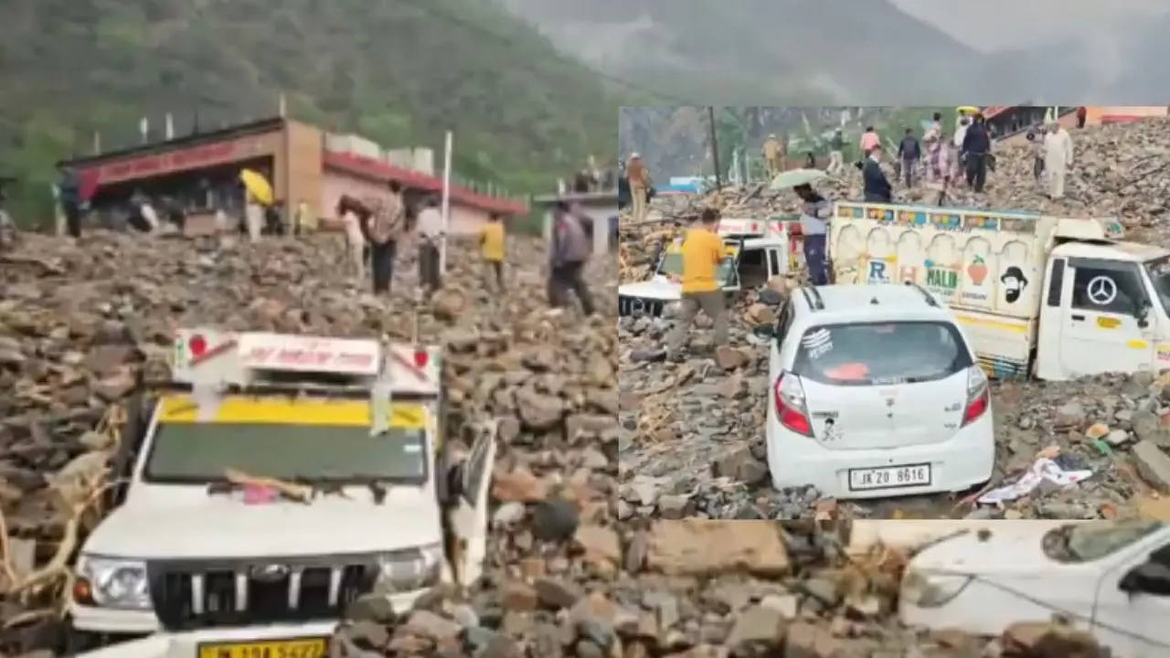 Jammu Srinagar National Highway closed